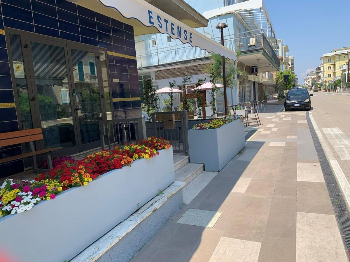Hotel Estense Rimini Esterno foto